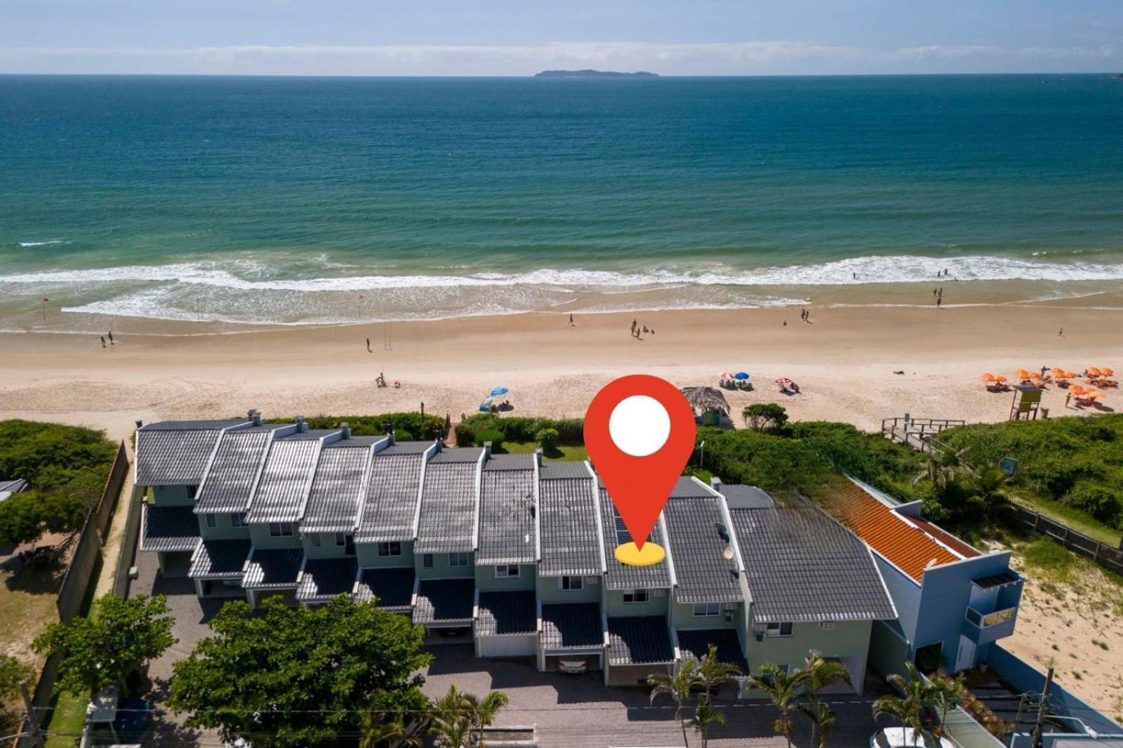 Sobrado Frente Ao Mar Mariscal Para 6 E 8 Pessoas Bombinhas Extérieur photo